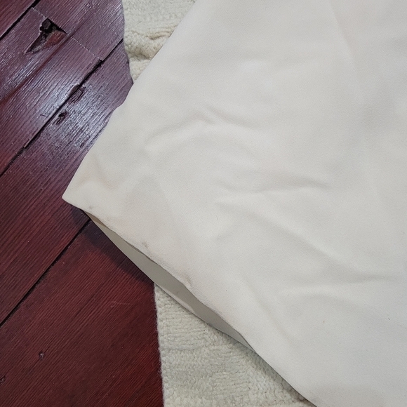 VINTAGE Empire Waist Long Ruffle Sleeve Velvet Top Dress size 2/4 Burgundy Ivory - Picture 3 of 15